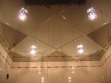 Зеркальный потолок Серебро, Бронза, Графит (595х595 мм)