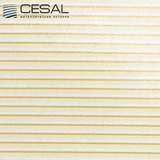 Потолочная кассета Cesal 203 Золотая полоса (300х300 мм)