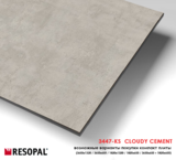 Компакт-плита HPL Resopal 3447-KS Cloudy Cement