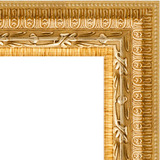 Зеркало в багетной раме "Сусальное золото"