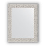 Зеркало в багетной раме "Мозаика хром"