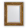 Зеркало с фацетом в багетной раме "Состаренная бронза с плетением"