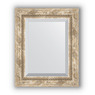 Зеркало с фацетом в багетной раме "Прованс с плетением"